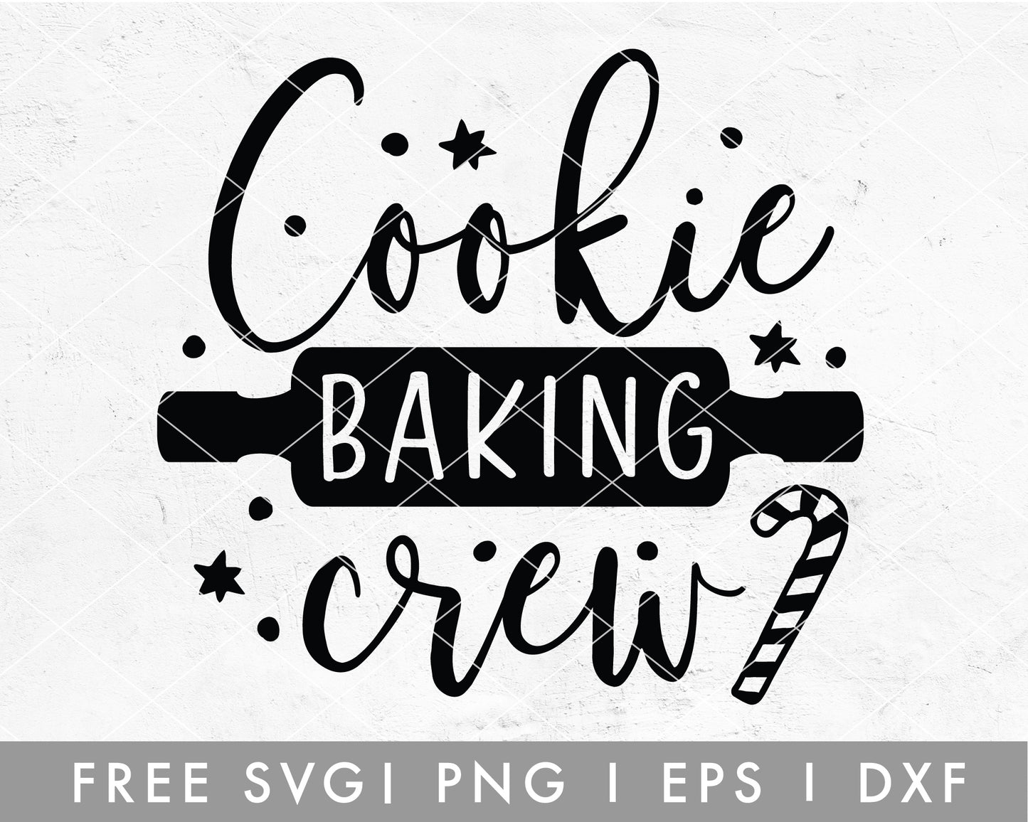 FREE Cookie Baking Crew SVG