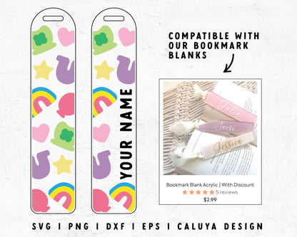 Bookmark Template SVG | Lucky Charms SVG