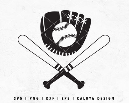 FREE Baseball Gloves SVG | Baseball SVG Cut File for Cricut, Cameo Silhouette | Free SVG Cut File