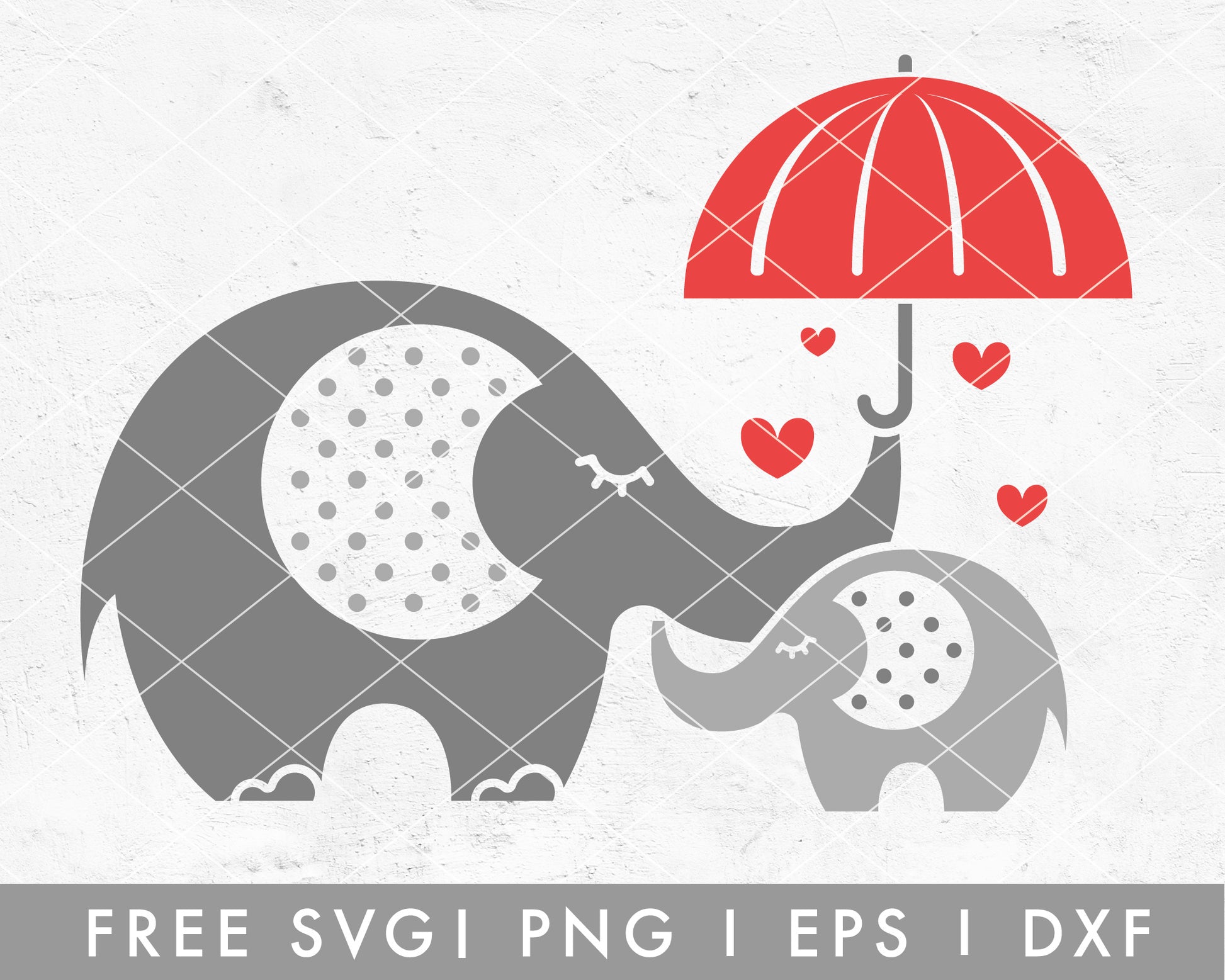 FREE Elephant Mom and Me SVG Cut File for Cricut, Cameo Silhouette | Free SVG Cut File
