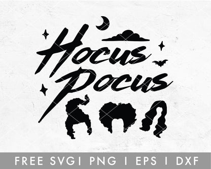 Free Hocus Pocus Mystical SVG