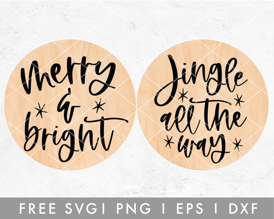 FREE Ornament Lettering SVG