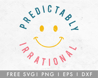 FREE Prodictably Irrational SVG