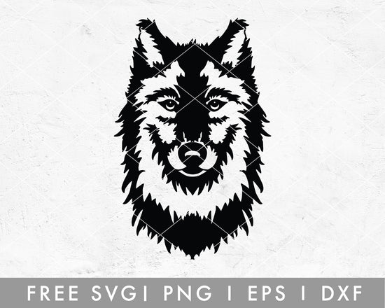 FREE Wolf SVG | Hand Drawn Cut File for Cricut, Cameo Silhouette ...