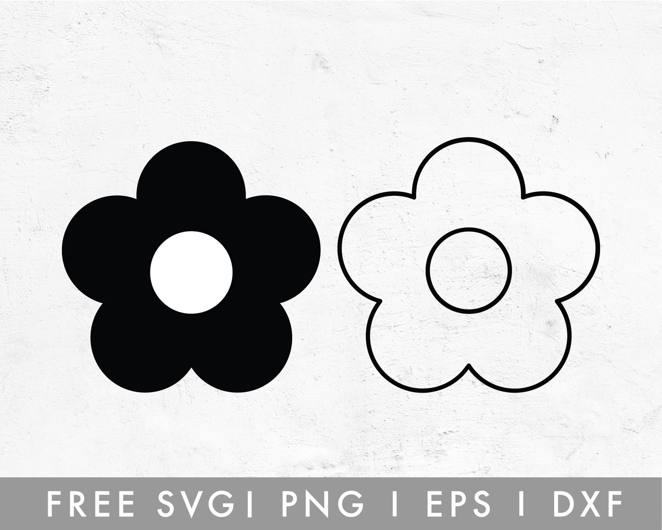 FREE Flower SVG | Retro Flower SVG | Mothers Day SVG Cut File for ...