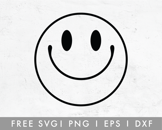 FREE Smiley Face SVG