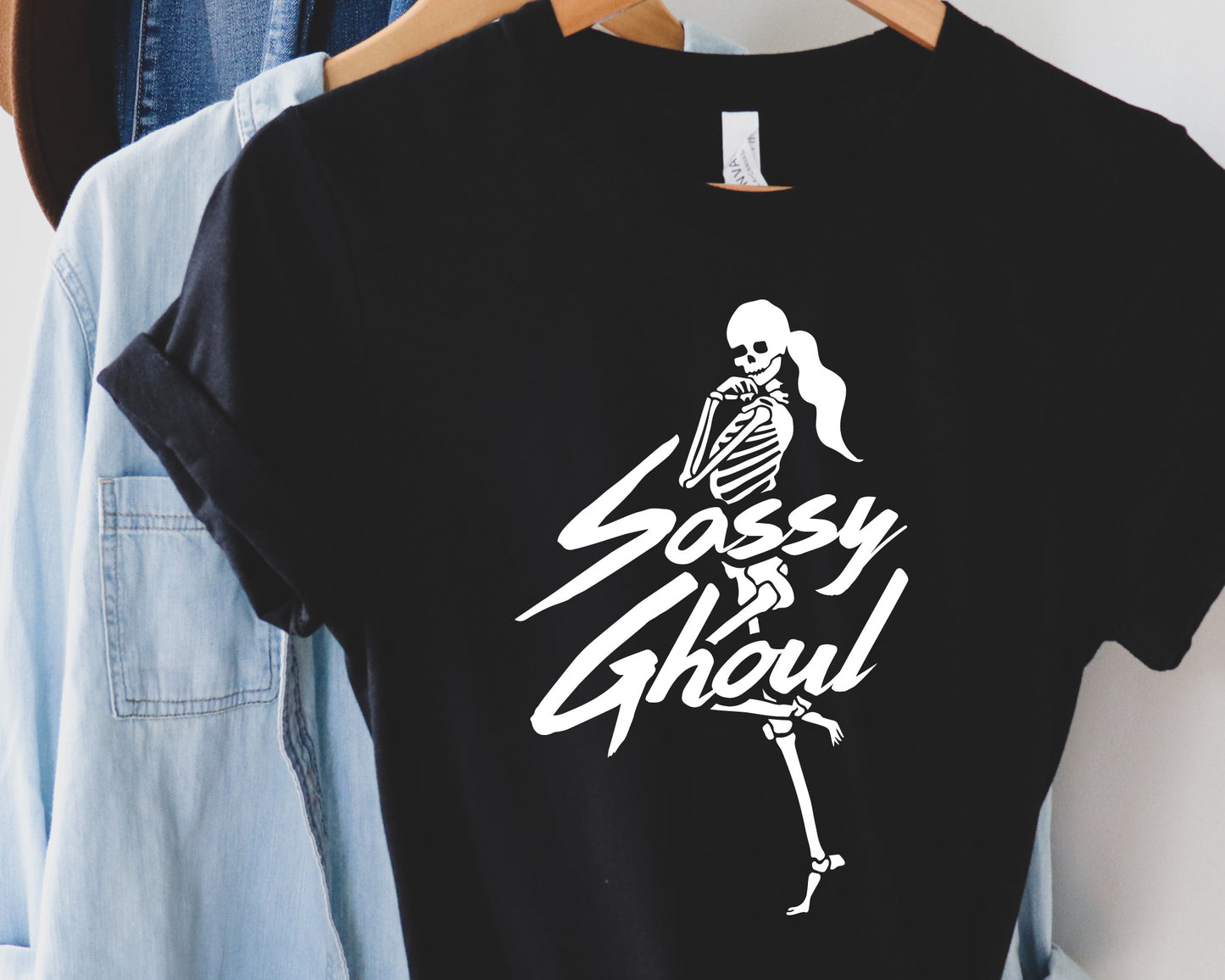 Sassy Ghoul Skeleton SVG