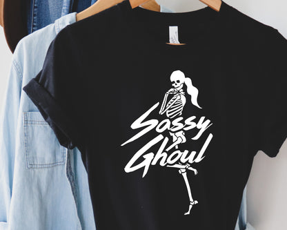Sassy Ghoul Skeleton SVG