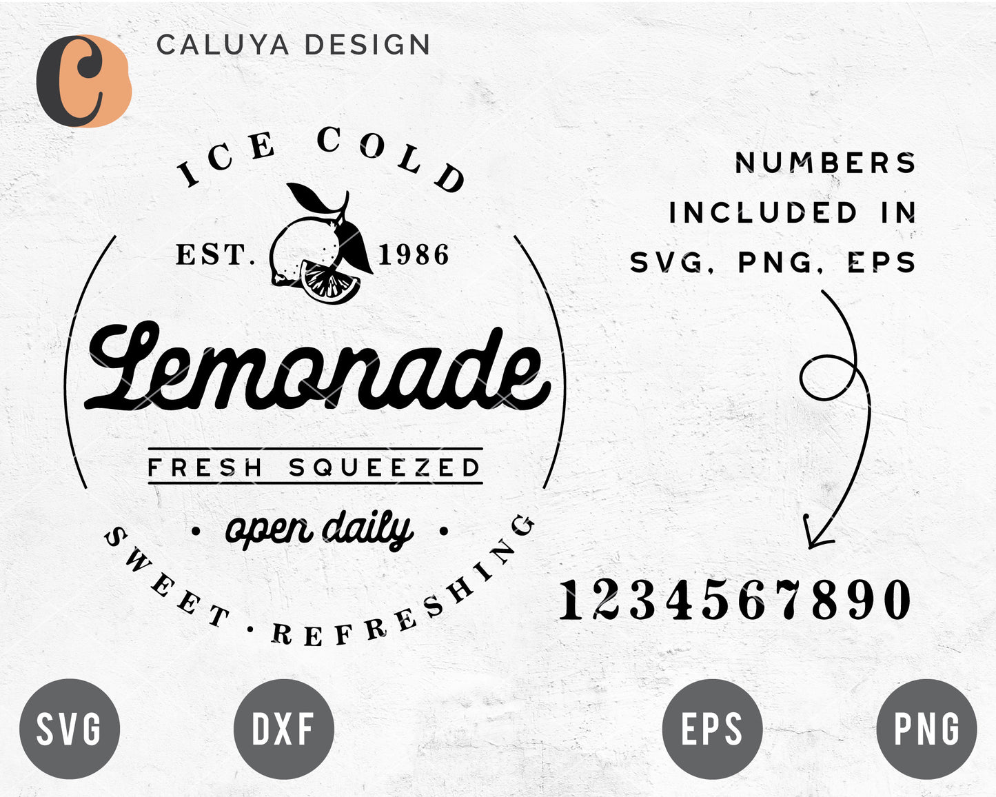 Fresh Lemonade Sign Making SVG
